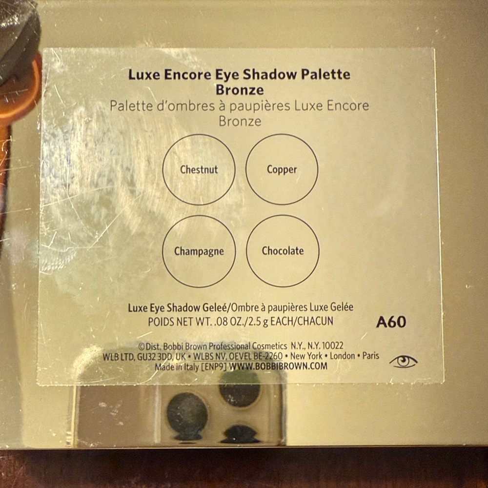 Bobbi Brown Luxe Eye Shadow Palette in Bronze Hues